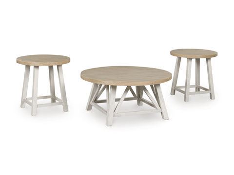 New Fawndell 3 Piece Coffee Table Set